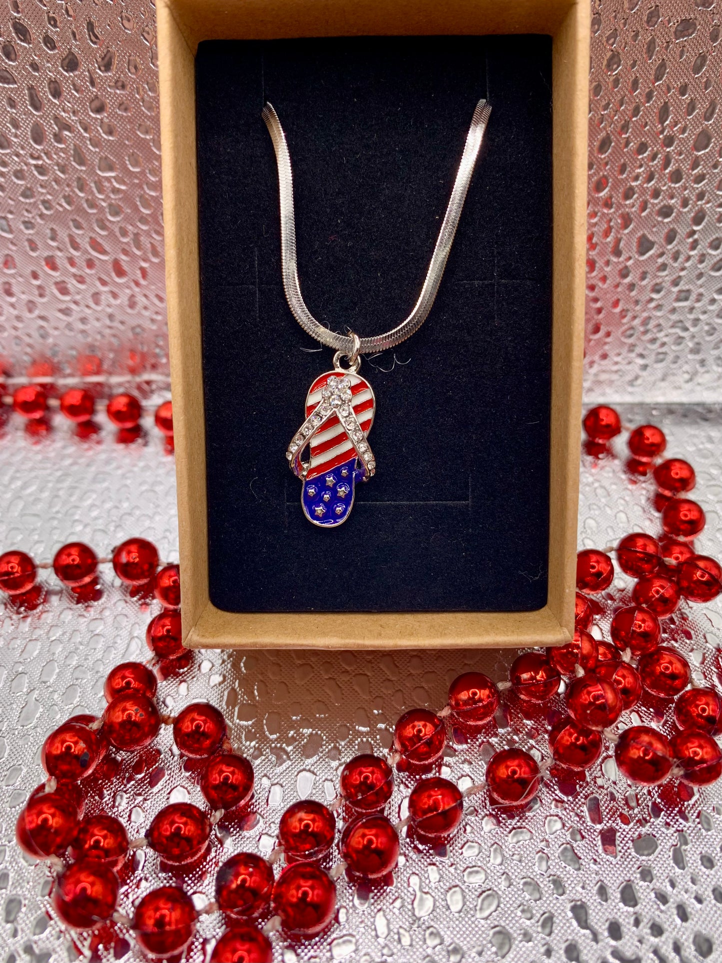 American Flip-flop Necklace